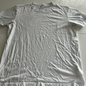 Basic White tshirt Men Size L